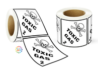 Class 2 Toxic Gas Label Roll