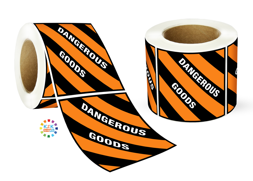 Dangerous Goods Label Roll
