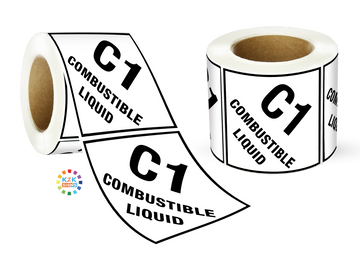 C1 - Combustible Liquid Sign | K2K Signs Australia