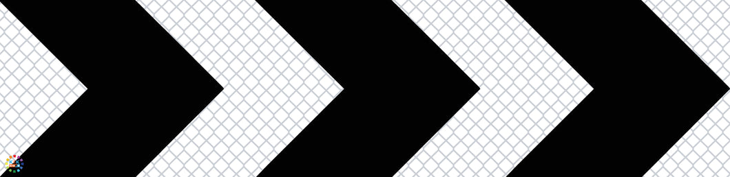Hazard Chevron Marker - Multi Message Temporary Road Traffic Signage