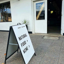 Load image into Gallery viewer, Custom Metal Faced A-Frame Sign - 900mm H x 600mm W (Portrait)