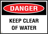 Danger Keep Clear Of Water