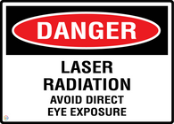 Danger Laser Radiation Avoid Direct Eye Exposure