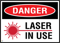 Danger Laser In Use