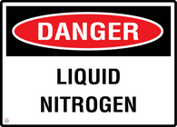 Danger Liquid Nitrogen
