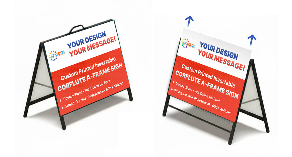 Corflute Insert A-Frames