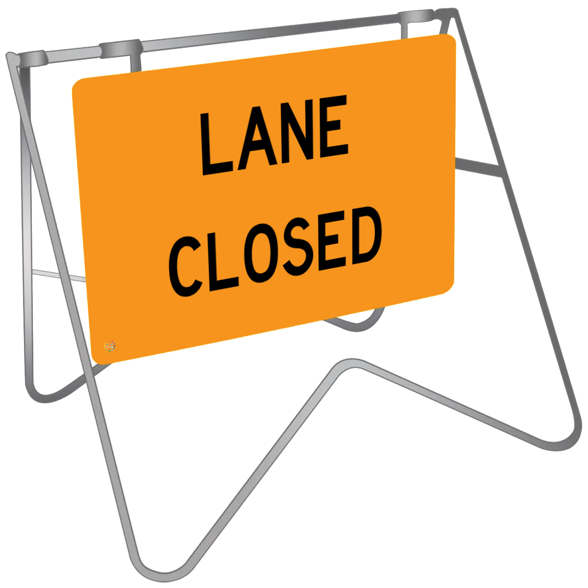 Lane Closed - Swing Stand & Sign | K2K Signs Australia