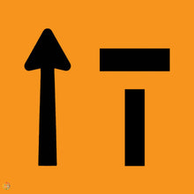 Load image into Gallery viewer, Lane Status Left Lane Open Right Lane Closed Sign