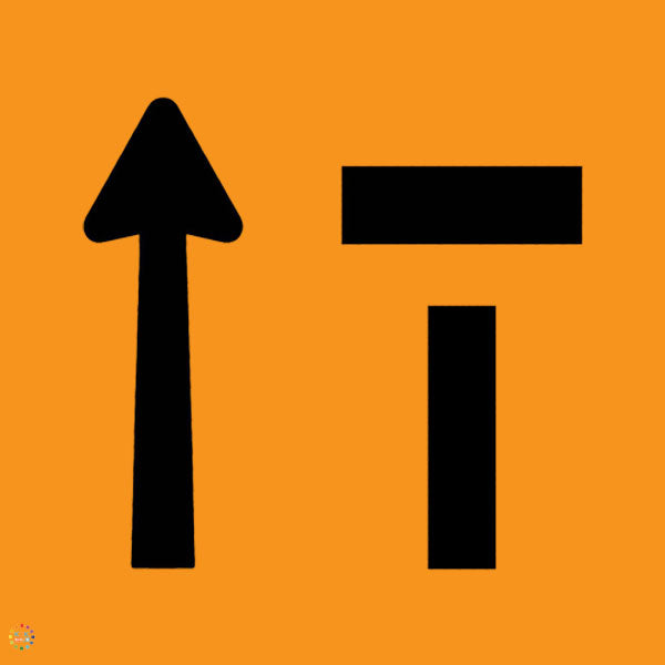 Lane Status Left Lane Open Right Lane Closed Sign