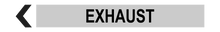 Load image into Gallery viewer, Left Arrow Exhaust - Pipe Marker Labels