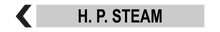 Load image into Gallery viewer, Left Arrow High-Pressure Steam - Pipe Marker Labels