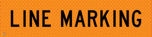 Line Marking - Multi Message Temporary Road Traffic Sign