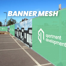 Load image into Gallery viewer, Mesh Fence Banners