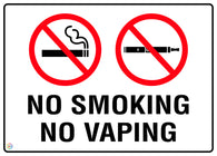 No Smoking No Vaping
