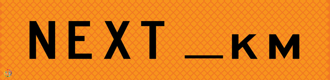 Next Km - Multi Message Temporary Road Traffic Sign