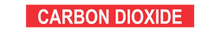 Load image into Gallery viewer, No Arrow Carbon Dioxide - Pipe Marker Labels