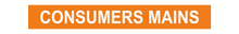 Load image into Gallery viewer, No Arrow Consumers Mains - Pipe Marker Labels