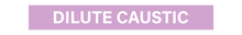 Load image into Gallery viewer, No Arrow Dilute Caustic - Pipe Marker Label