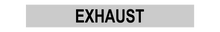 Load image into Gallery viewer, No Arrow Exhaust - Pipe Marker Labels