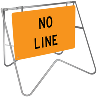 No Line - Swing Stand & Sign 