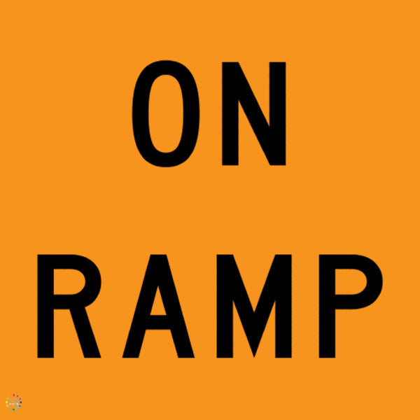 One Ramp Logo On Ramp Sign | K2K Signs Australia