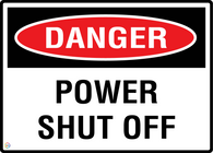 Danger Power Shut Off