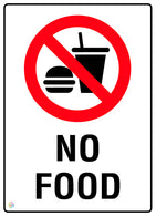 No Food Sign