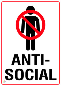 Antisocial Sign