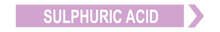 Load image into Gallery viewer, Sulphuric Acid - Pipe Marker