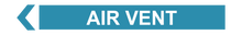 Load image into Gallery viewer, Air Vent - Pipe Marker