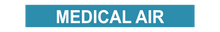 Load image into Gallery viewer, Medical Air - Pipe Marker