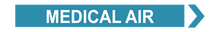 Load image into Gallery viewer, Medical Air - Pipe Marker