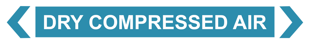 Dry Compressed Air - Pipe Marker