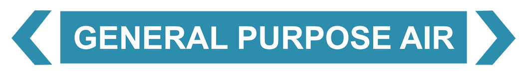 General Purpose Air - Pipe Marker