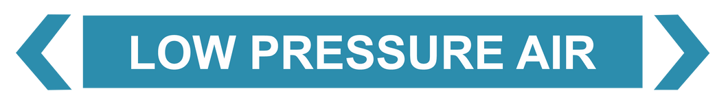 Low Pressure Air - Pipe Marker