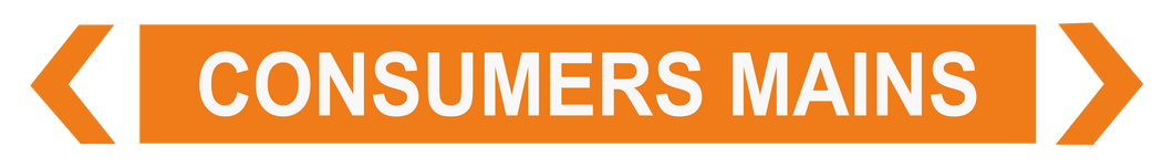 Consumers Mains - Pipe Marker