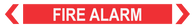 Fire Alarm - Pipe Marker