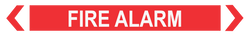 Fire Alarm - Pipe Marker
