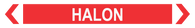 Halon - Pipe Marker