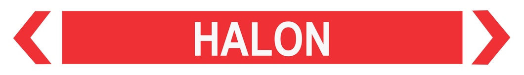 Halon - Pipe Marker