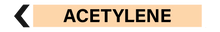 Load image into Gallery viewer, Acetylene - Pipe Marker