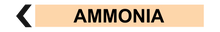 Load image into Gallery viewer, Ammonia - Pipe Marker