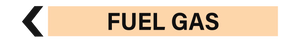 Fuel Gas - Pipe Marker