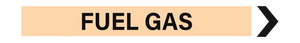 Fuel Gas - Pipe Marker