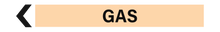 Load image into Gallery viewer, Gas - Pipe Marker