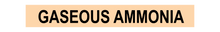 Load image into Gallery viewer, Gaseous Ammonia - Pipe Marker