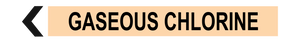 Gaseous Chlorine - Pipe Marker