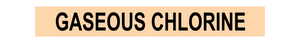 Gaseous Chlorine - Pipe Marker