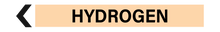Load image into Gallery viewer, Hydrogen - Pipe Marker