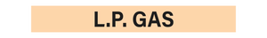L.P Gas - Pipe Marker